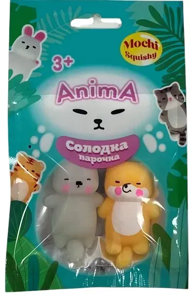 Коллекционные игрушки в наборе Monster Gum mochi squishy "Сладкая парочка", SK25002 6