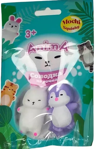 Коллекционные игрушки в наборе Monster Gum mochi squishy "Сладкая парочка", SK25002 7
