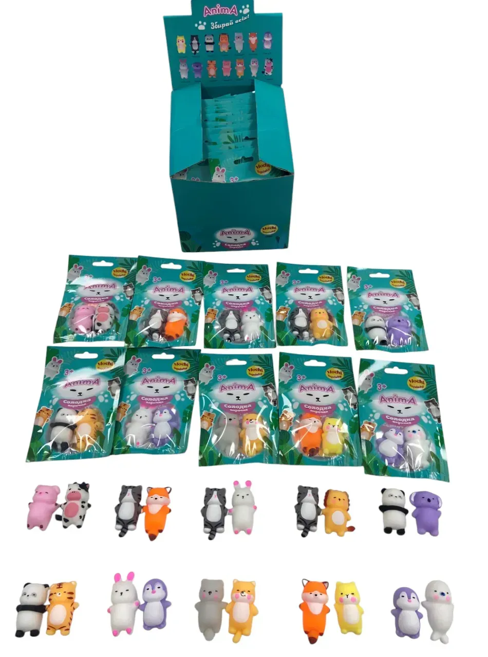 Коллекционные игрушки в наборе Monster Gum mochi squishy "Сладкая парочка", SK25002 11