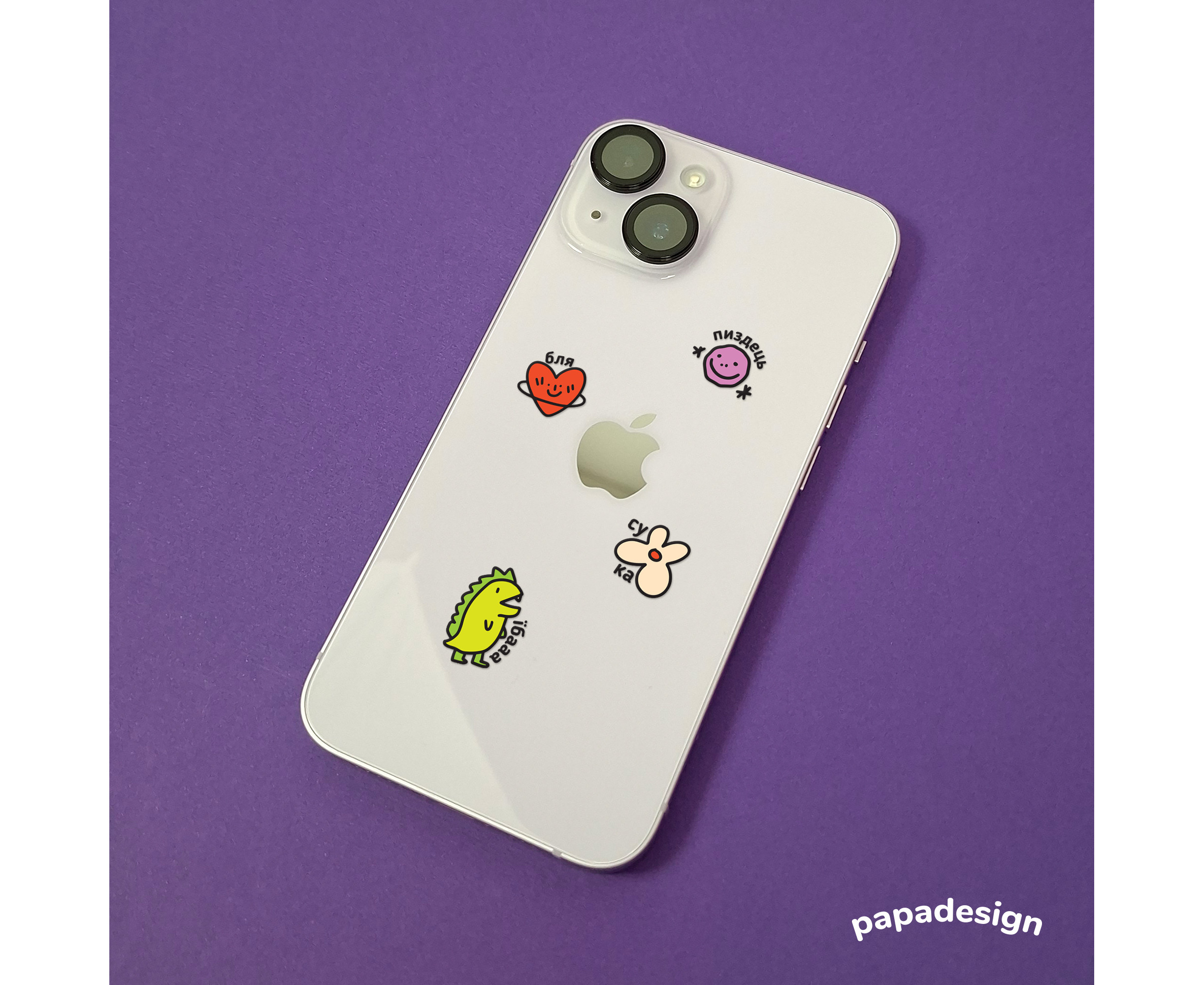 Наклейка - "Сука бля ебааа", PNK1019 1