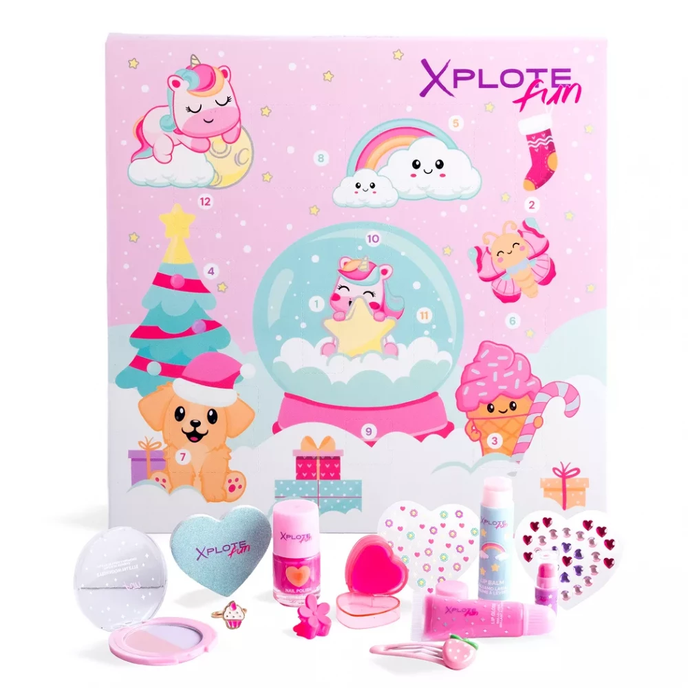 Адвент-календарь "XPLOTE FUN" 12 окошек, 90420, Martinelia