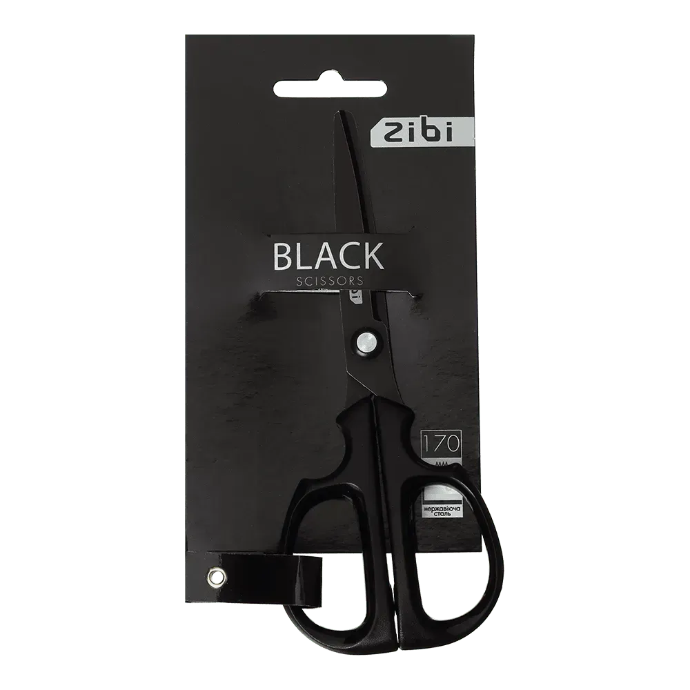 Ножиці 17 см Black, ZB.5024