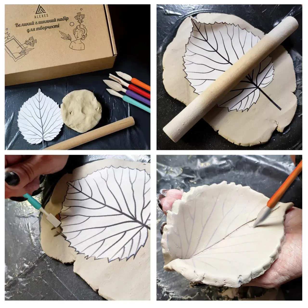 Большой глиняный набор для творчества, GL-003 2