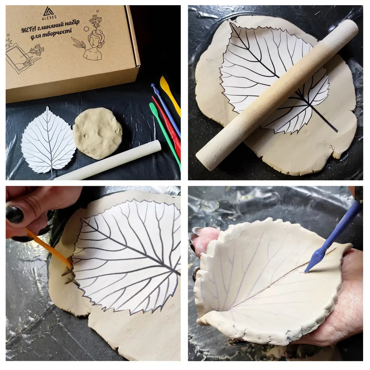 Глиняный набор для творчества МЕГА 2 кг, GL-004 3