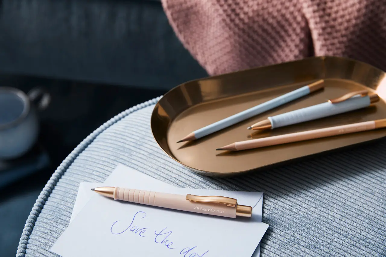 Набор Poly Ball Urban шариковая XB автомат + 2 чернографитных карандаша В SKY BLUE в блистере, 241122 Faber-Castell 9