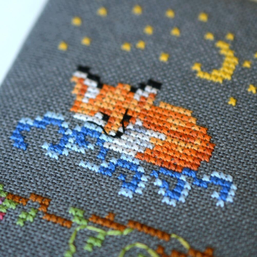 Набор для вышивания крестиком X-1203 "Летние сны" 13,5*13,5 см, TelaArtis 3