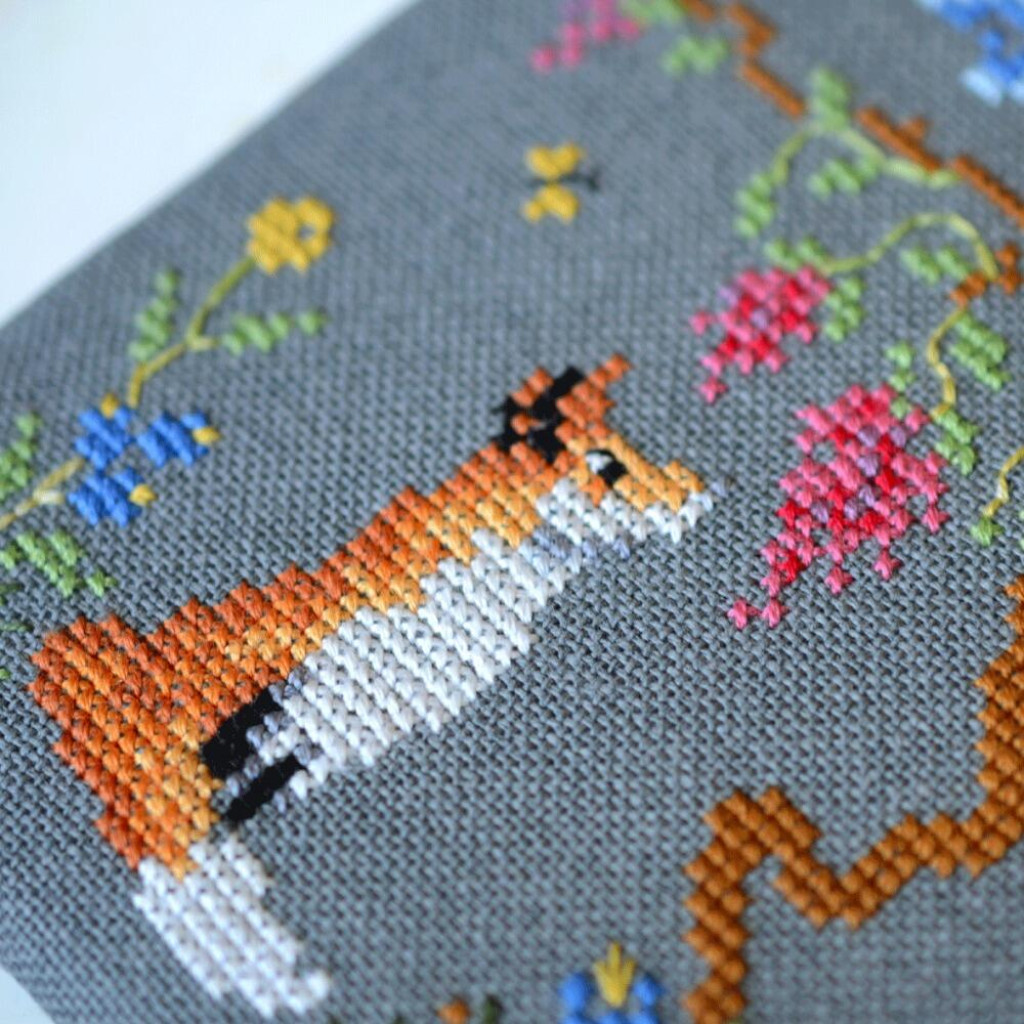 Набор для вышивания крестиком X-1203 "Летние сны" 13,5*13,5 см, TelaArtis 4