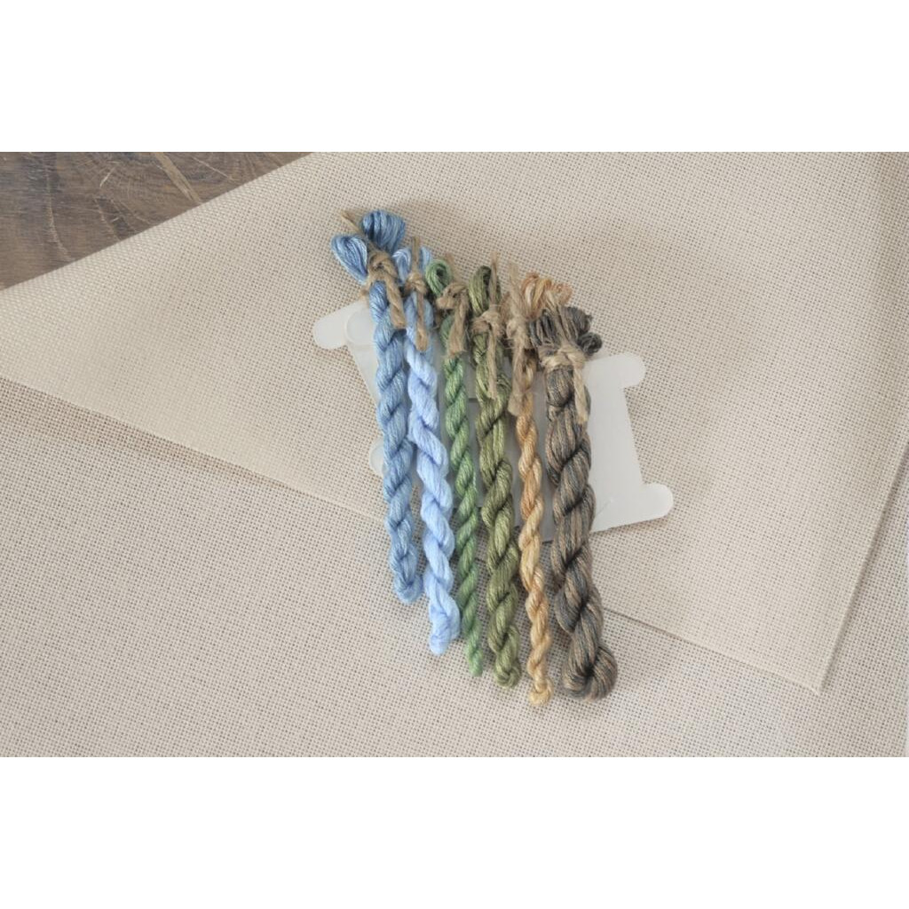 Набор для вышивания крестиком Х-010 "Дерево жизни. Барвинок" 14*21 см, TelaArtis 1