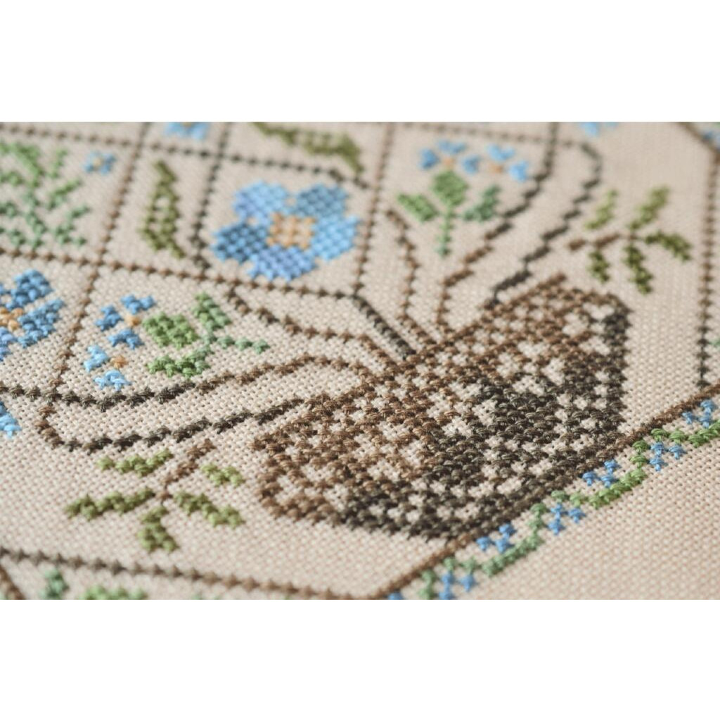 Набор для вышивания крестиком Х-010 "Дерево жизни. Барвинок" 14*21 см, TelaArtis 3