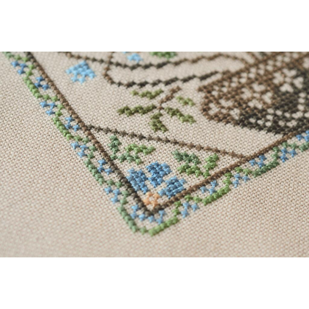 Набор для вышивания крестиком Х-010 "Дерево жизни. Барвинок" 14*21 см, TelaArtis 9