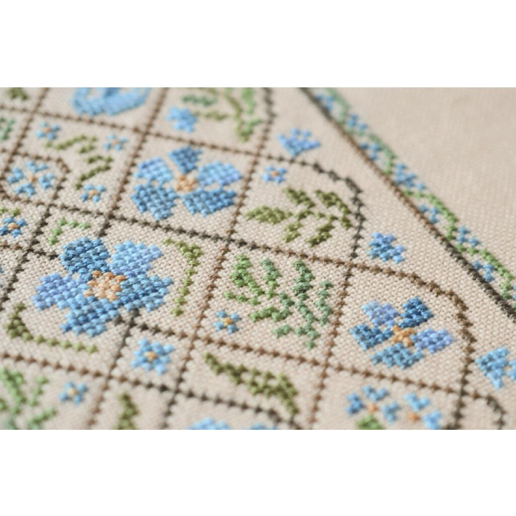 Набор для вышивания крестиком Х-010 "Дерево жизни. Барвинок" 14*21 см, TelaArtis 10