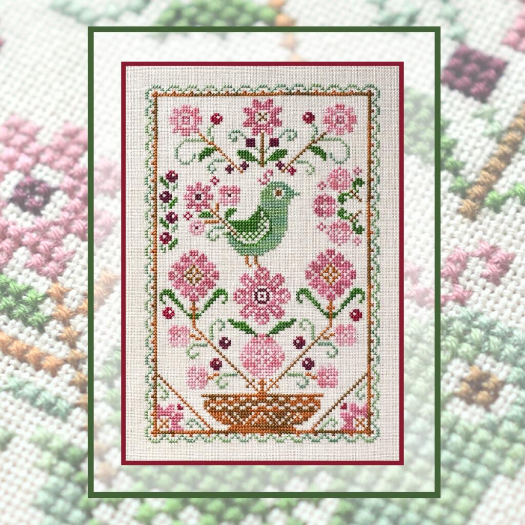 Набор для вышивания крестиком Х-014 "Дерево жизни. Соловейко" 14*21 см, TelaArtis