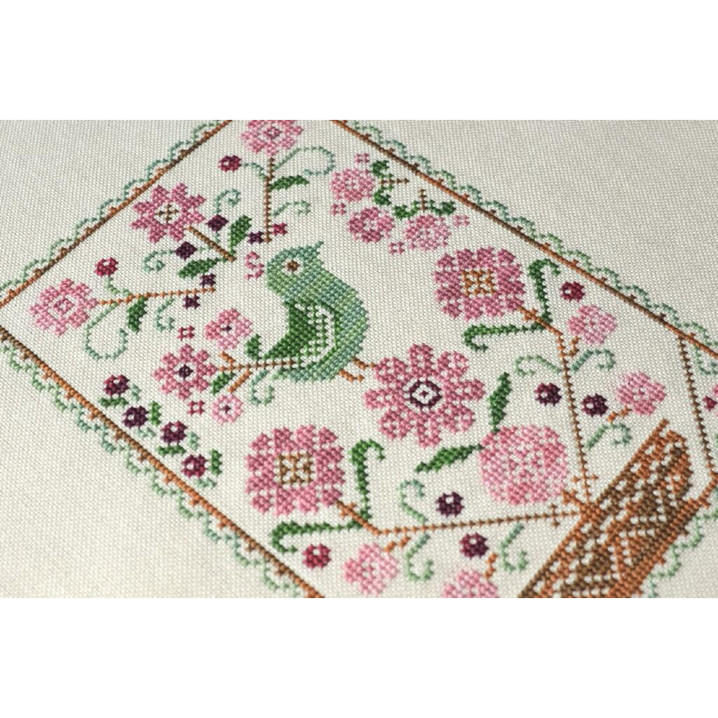 Набор для вышивания крестиком Х-014 "Дерево жизни. Соловейко" 14*21 см, TelaArtis 1