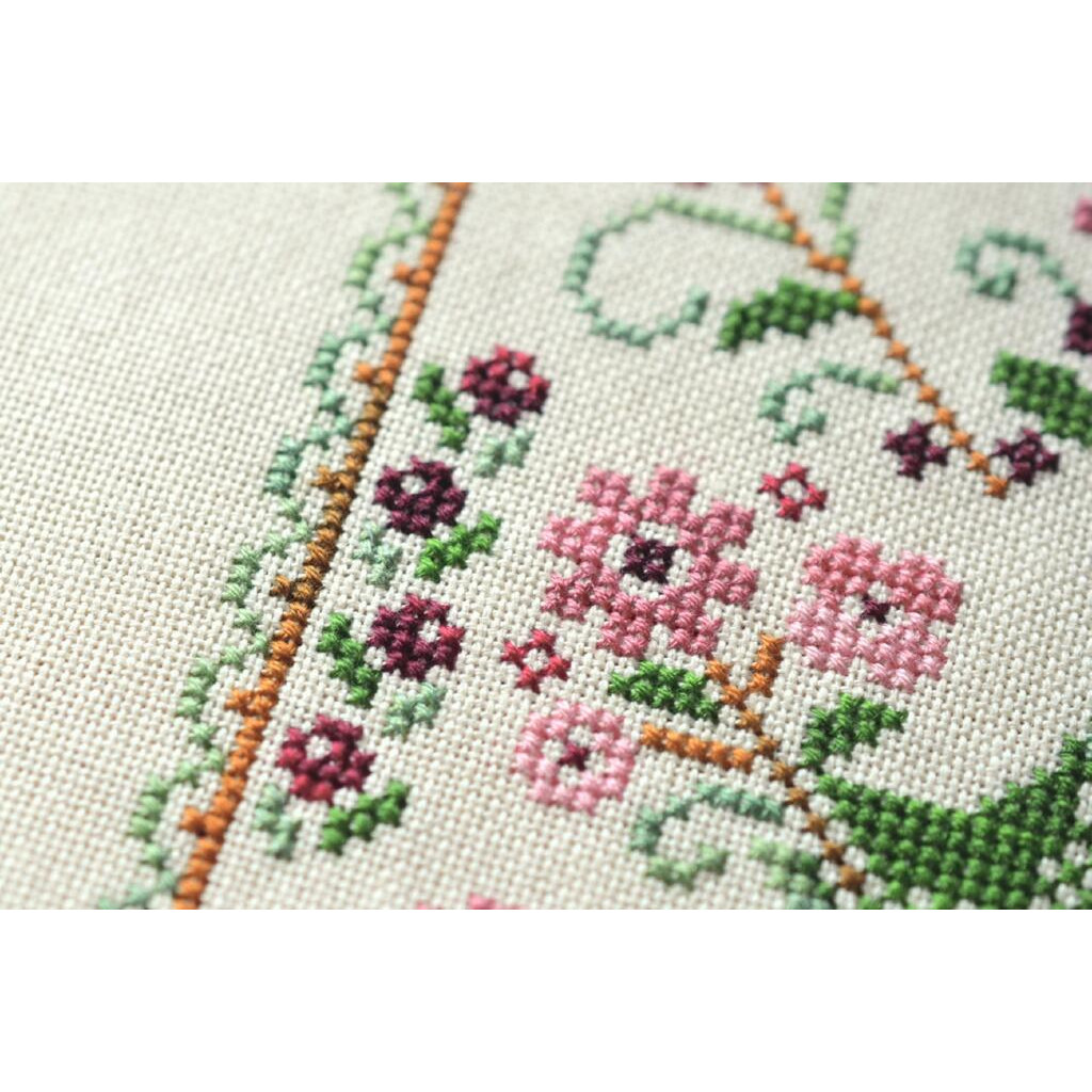 Набор для вышивания крестиком Х-014 "Дерево жизни. Соловейко" 14*21 см, TelaArtis 2