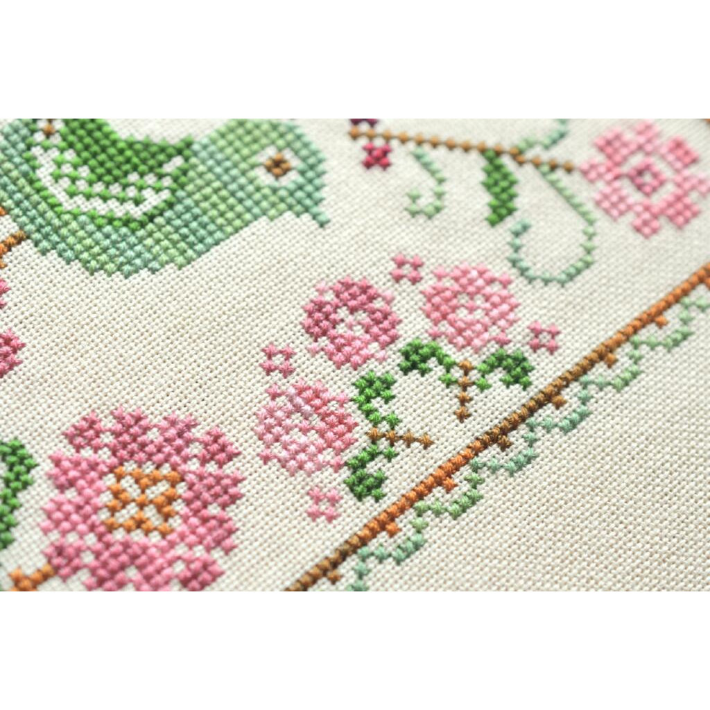 Набор для вышивания крестиком Х-014 "Дерево жизни. Соловейко" 14*21 см, TelaArtis 3