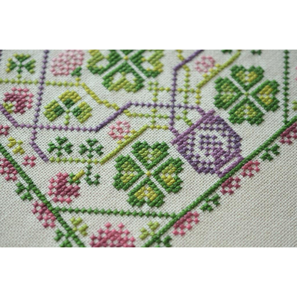 Набор для вышивания крестиком Х-015 "Дерево жизни. Клевер" 14*21 см, TelaArtis 6