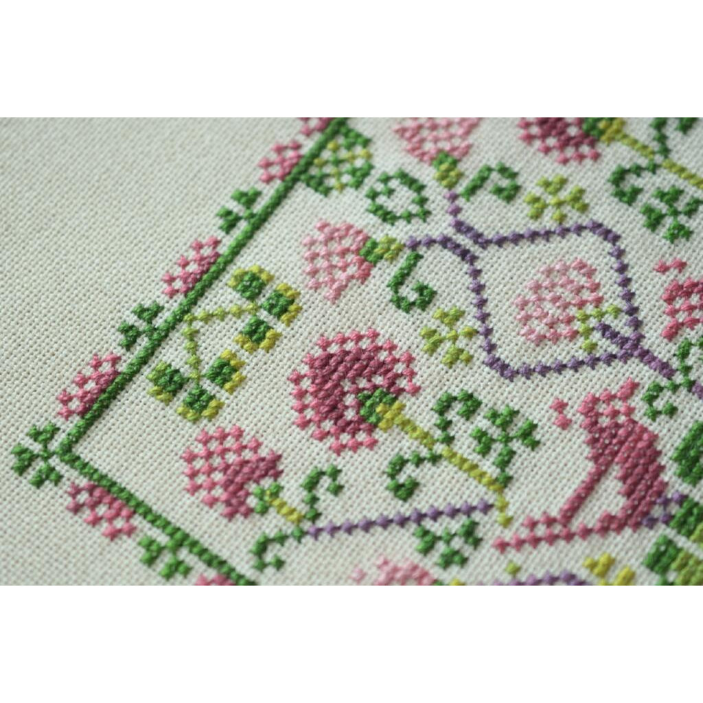 Набор для вышивания крестиком Х-015 "Дерево жизни. Клевер" 14*21 см, TelaArtis 7