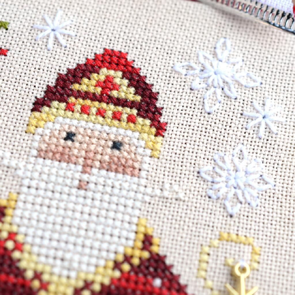 Набор для вышивания крестиком Х-023 "Николайчик" 10*14 см, TelaArtis 3