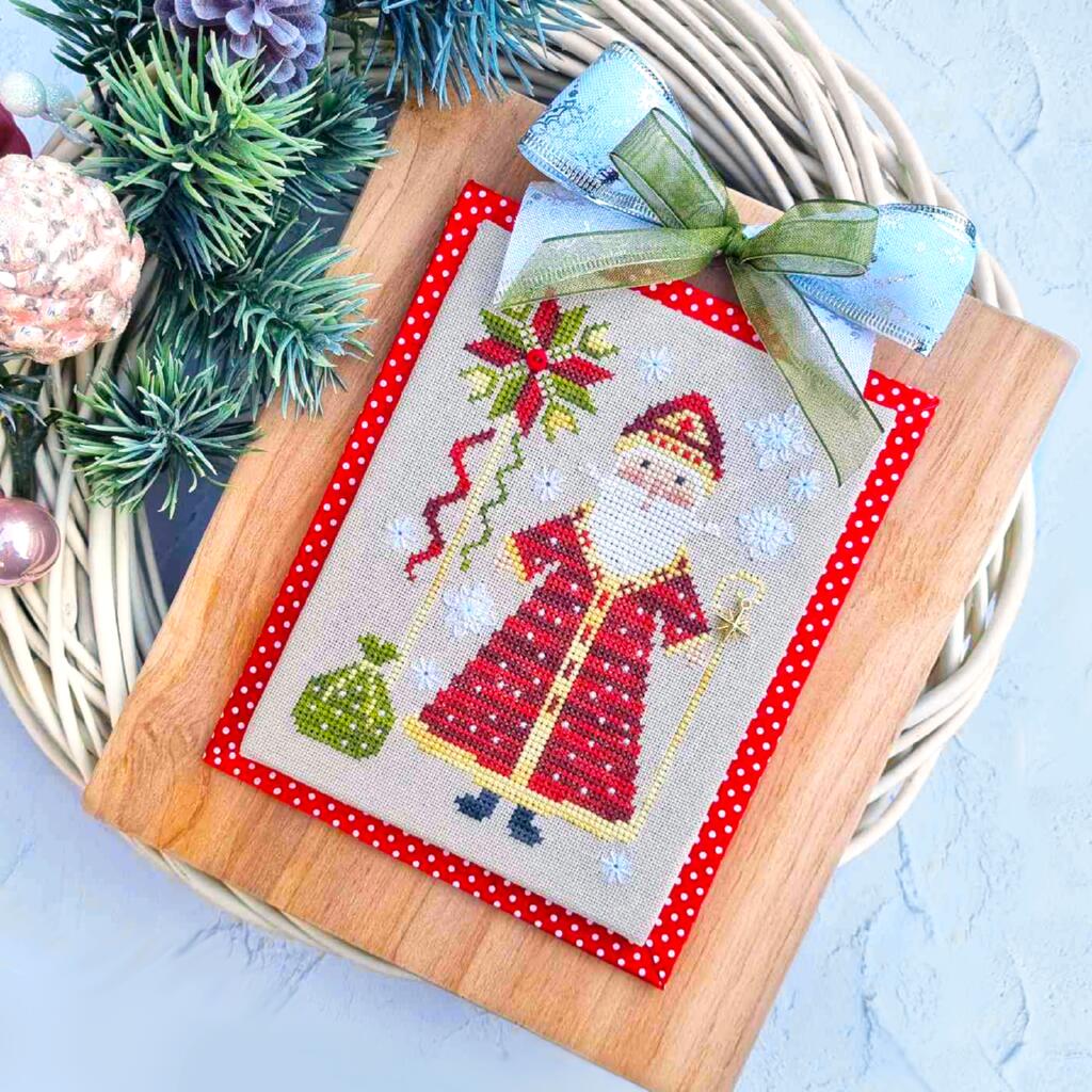 Набор для вышивания крестиком Х-023 "Николайчик" 10*14 см, TelaArtis 5