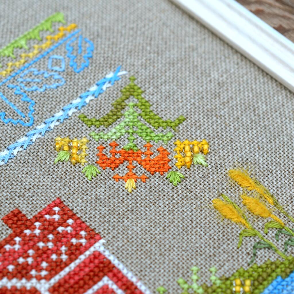 Набор для вышивания крестиком Х-029 "На ставку" 13,5*13,5 см, TelaArtis 6