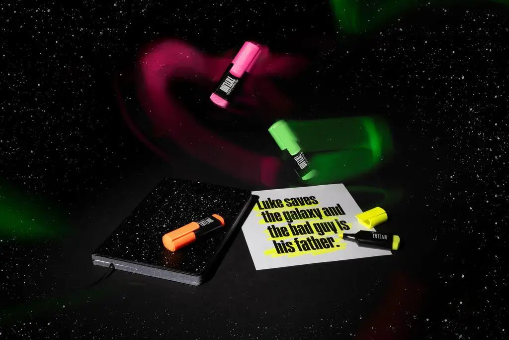 Набор мини-маркеров Textliner Highlighter 4 цвета, 154204 Faber-Castell 9