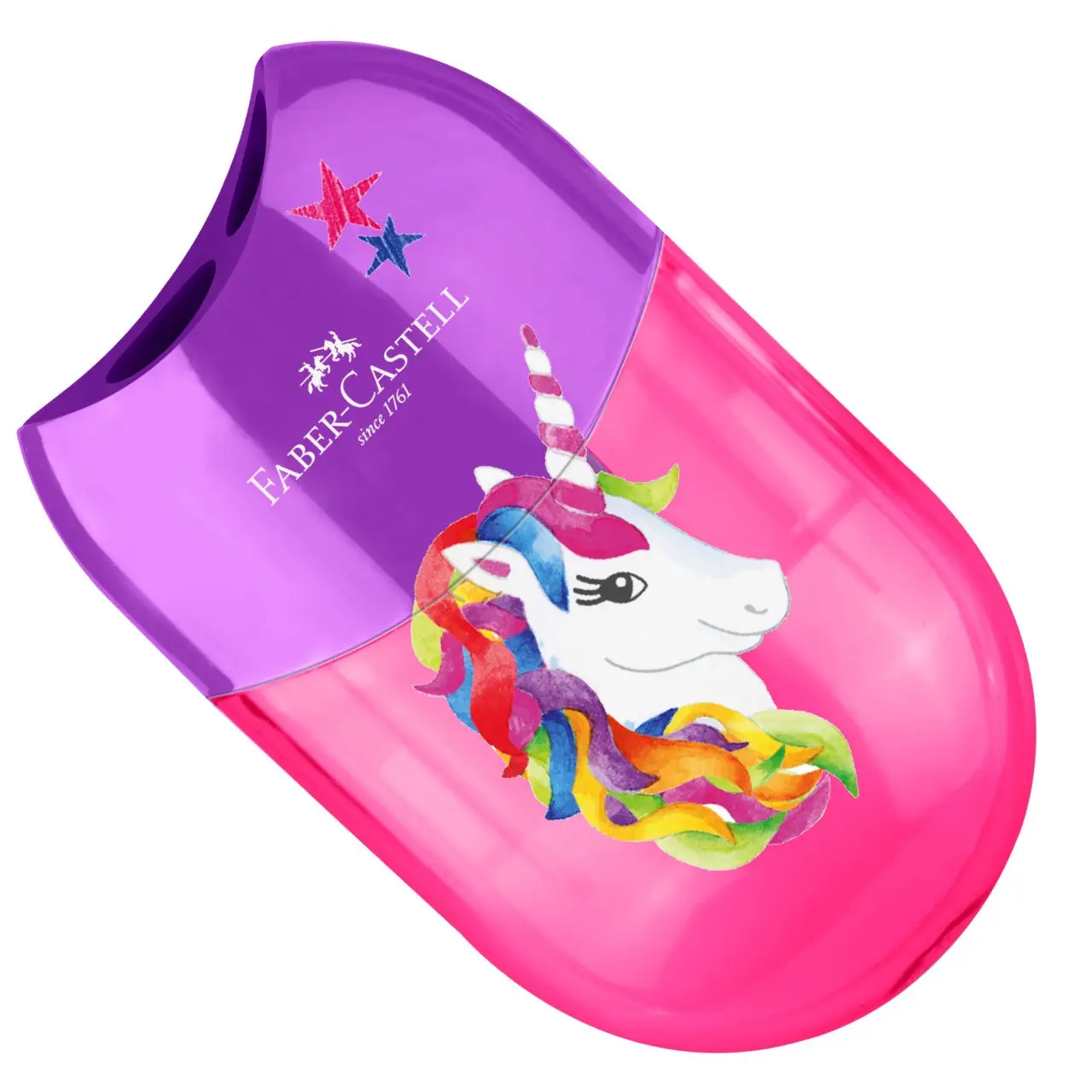 Набор чернографитных карандашей Unicorn Set + резинка + чинка, розовый, 111518 Faber-Castell 2