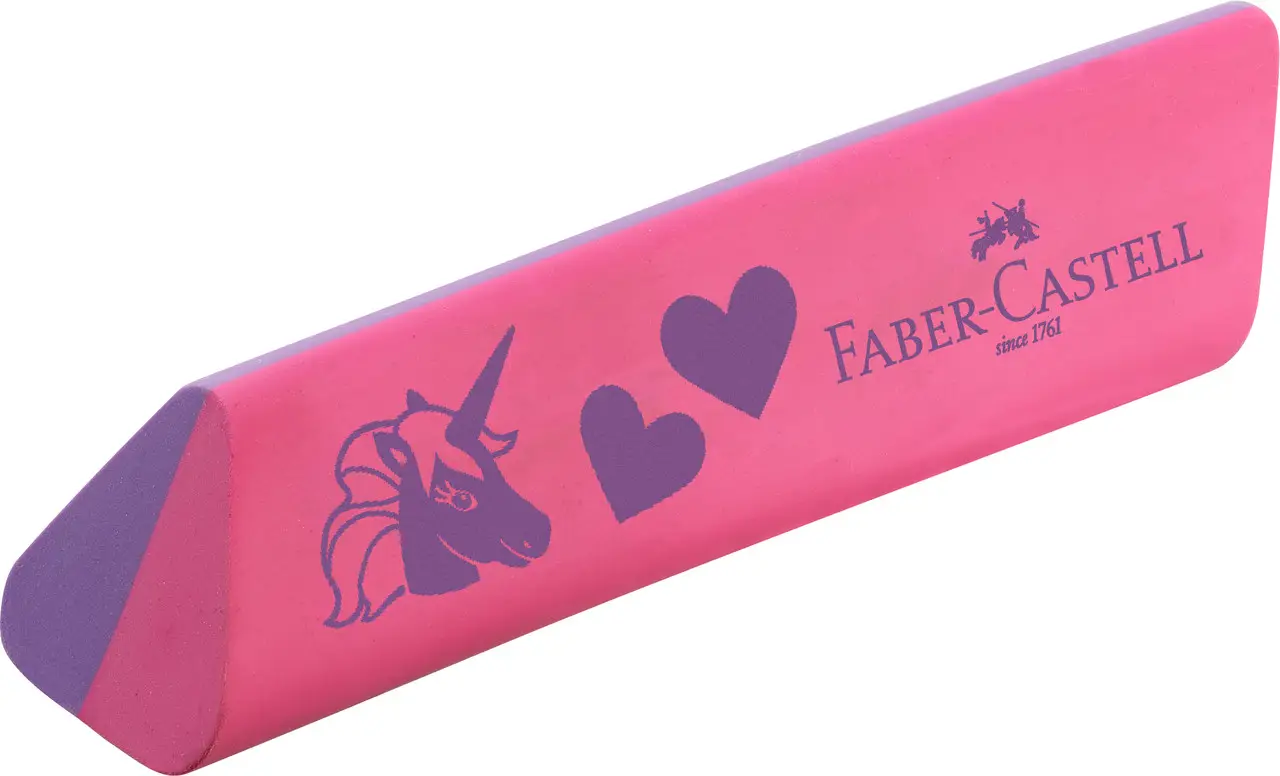 Набор чернографитных карандашей Unicorn Set + резинка + чинка, розовый, 111518 Faber-Castell 4