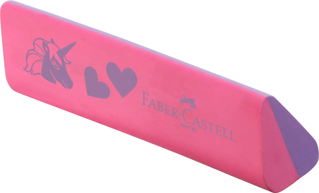Набор чернографитных карандашей Unicorn Set + резинка, розовый, 111516 Faber-Castell 3