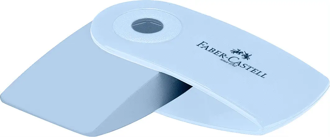 Набор чернографитный 4 предм. (карандаш Grip sparkle sky blue(2 шт.)+ластик+точилка), 218471 Faber-Castell 4