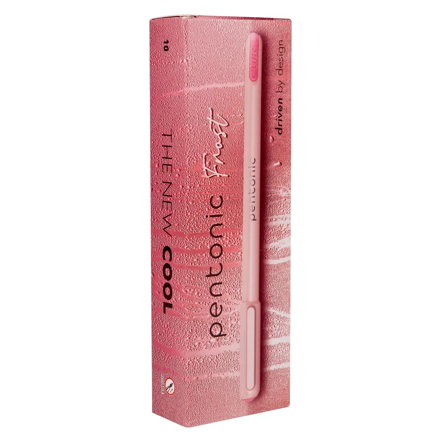 Ручка шарик/масл "Pentonic Frost" красная 0,7 мм "Linc" 2