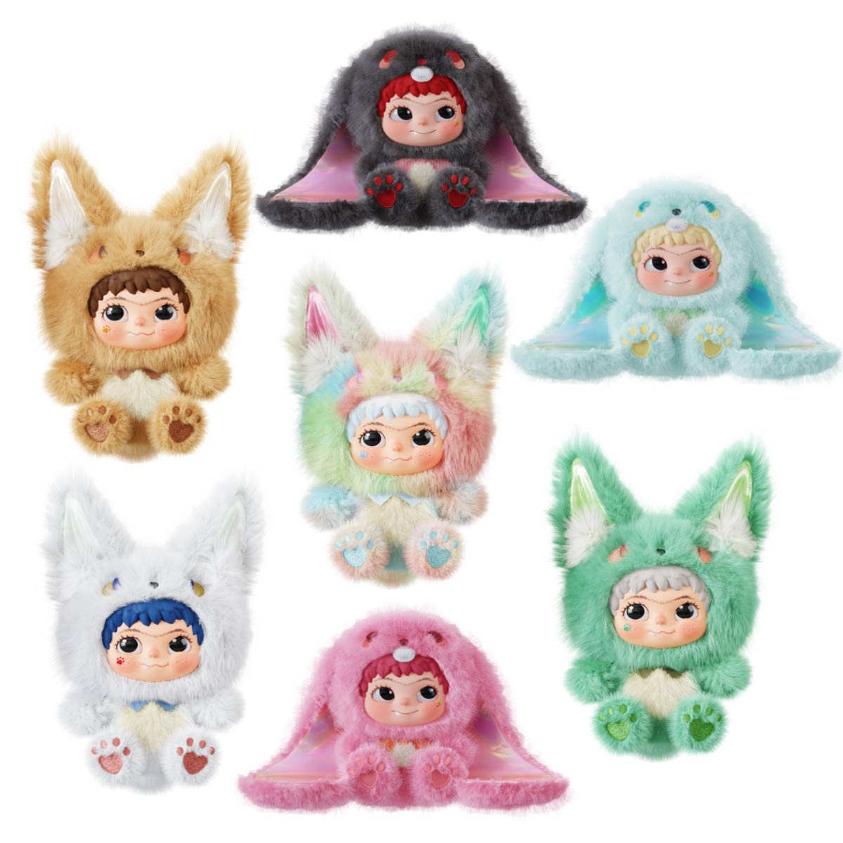 Коллекционная мягкая игрушка с кольцом Pop Top Letsvan серии "Wakuku" - Милые озорники (в дисп., в асс.), 17WK-0602 1