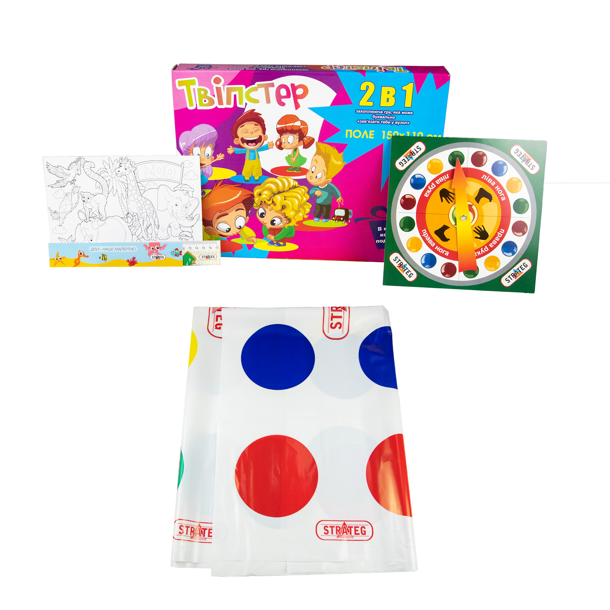 Гра настільна "Твіпстер", 11256 ТМ "Strateg" 2