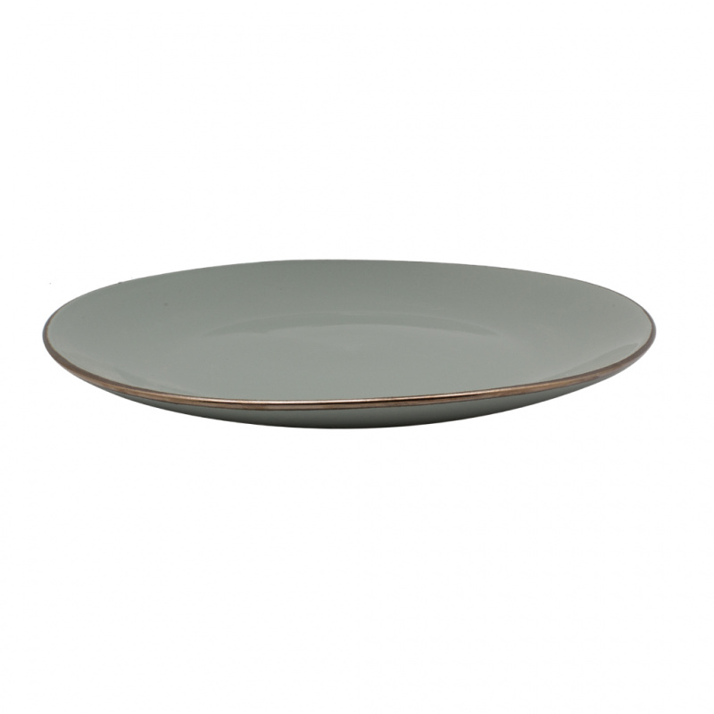 Тарелка обеденная "Модерн" 28 см, серая, 108556 1