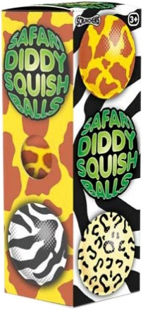 Іграшка-антістрес "Дика Природа", 3 шт, 38668