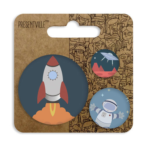 Комплект значков 56 мм, 38 мм, 25 мм, ZBK_17O001