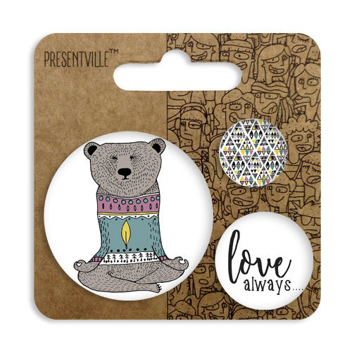 Комплект значков 56 мм, 38 мм, 25 мм, ZBK_17J002