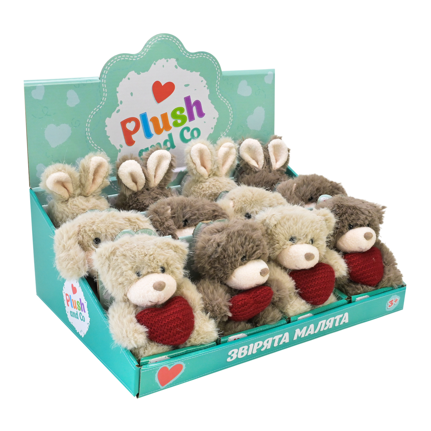 Мягкая игрушка Plush and Co 13 см, в дисплее, PLC25013 1