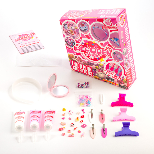 Набір для творчості Делюкс "Think Pink Creations" Decoden Magic, 4863TP 1