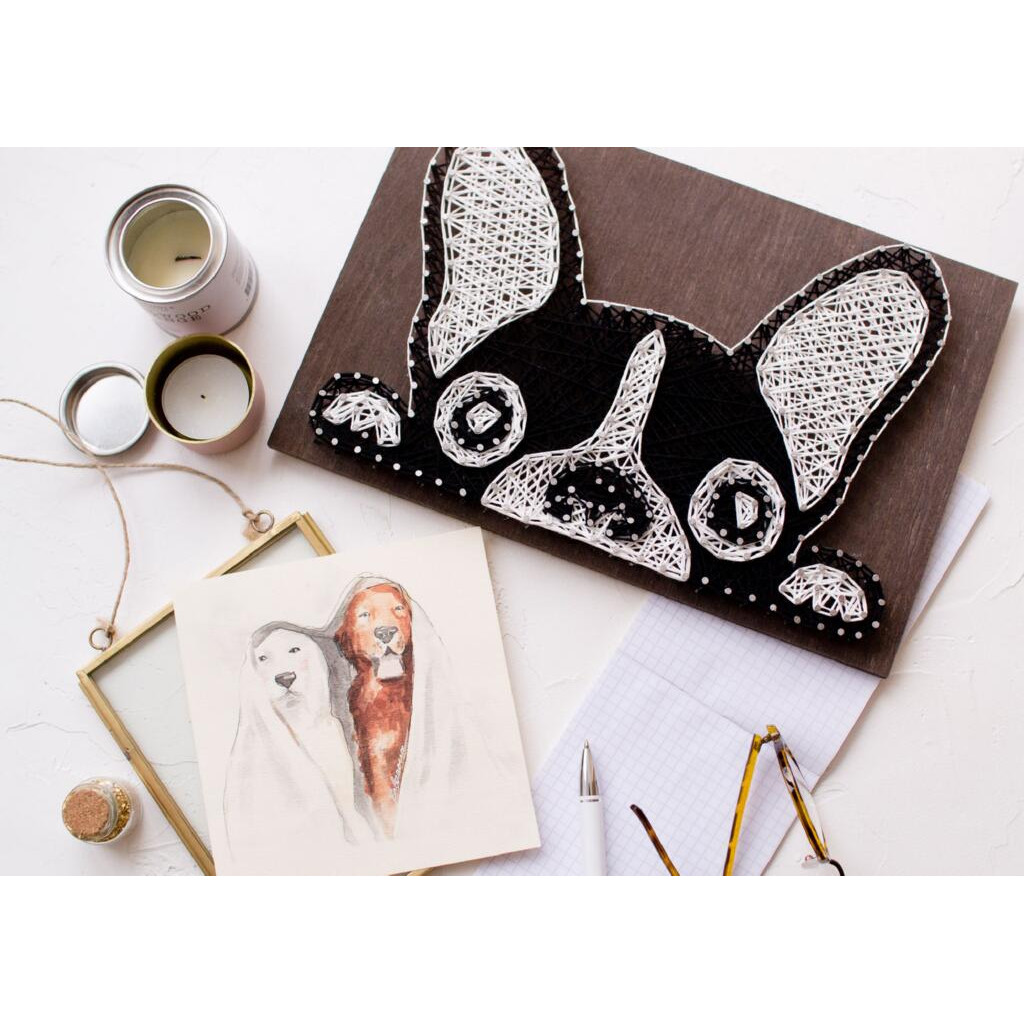 Набір стринг-арт "Французький бульдог", ABC-010 6