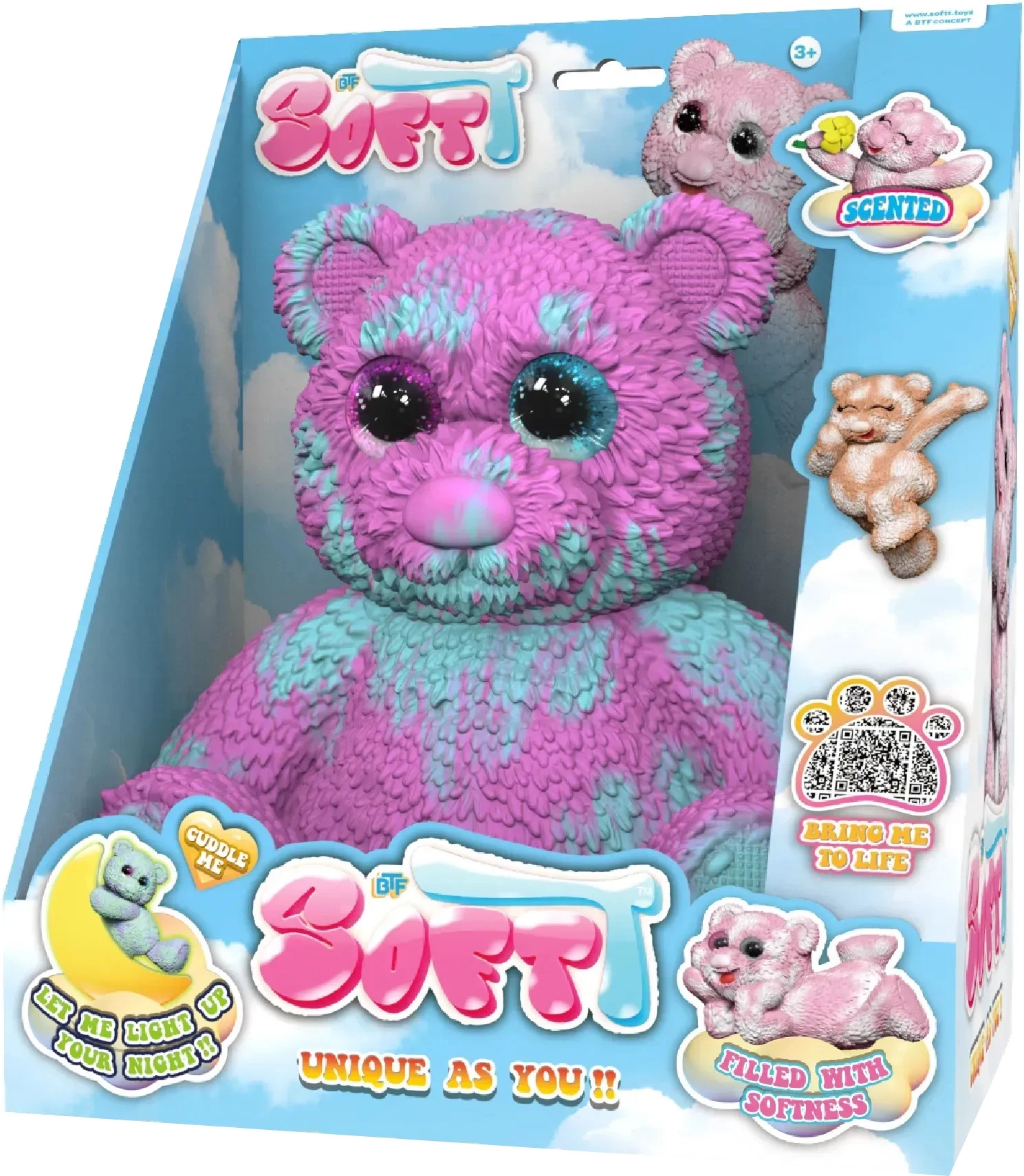 Мягкая игрушка SoftT "Мишка Маршмелоу" Deluxe, 93738 2