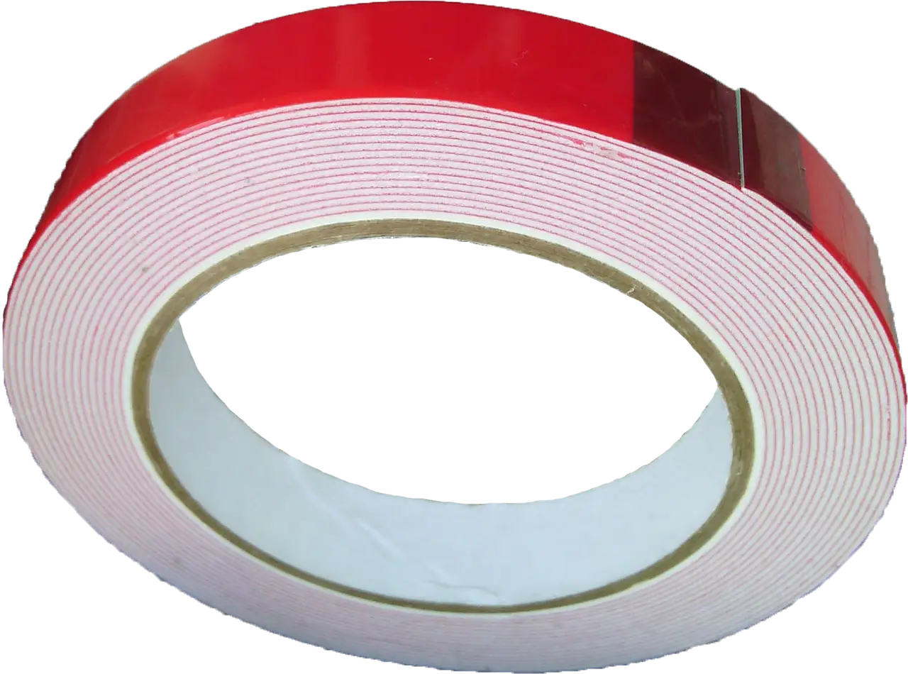 Скотч 18 мм*5 м, 90 мкм, двусторонний на полипропилен.основе, (176)