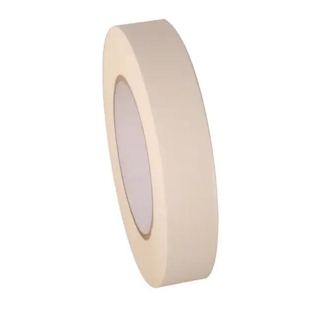 Скотч 24мм*50м 110-120 мкм, малярный белый стандарт (120)