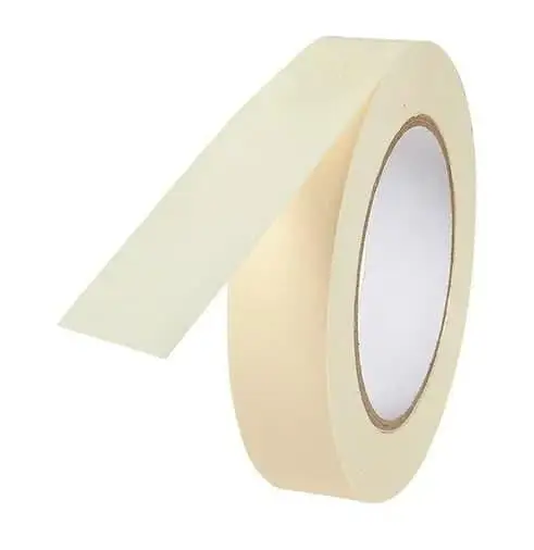 Скотч 30мм*40м 110-120 мкм, малярный белый стандарт (99)