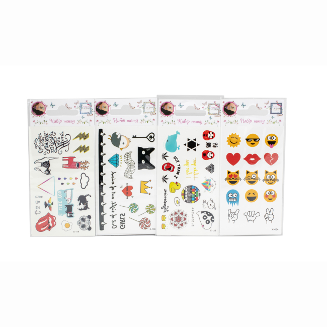 Набір тату Fashion "Будь неповторною!", набір з  4 шт, Lukky, T25632