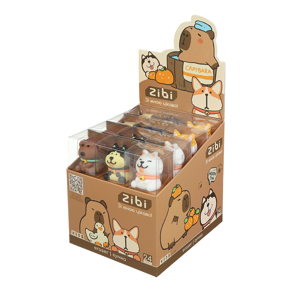 Резинка фигурка Funny Animals Dogs, ZB.5428 1