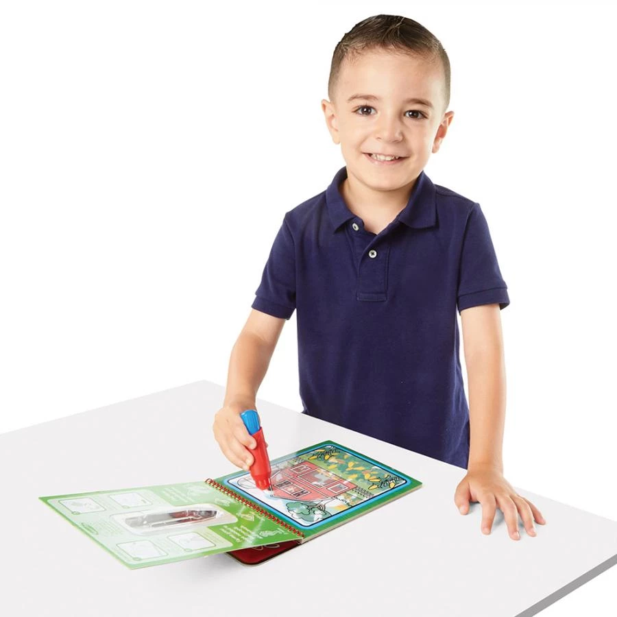 Водная раскраска с ручкой "Сказочный мир", Melissa & Doug. Water WOW, SM93200/6074889 4