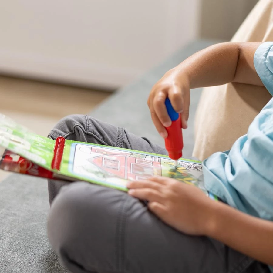 Водная раскраска с ручкой "Ферма", Melissa & Doug. Water WOW, SM93200/6074888 4