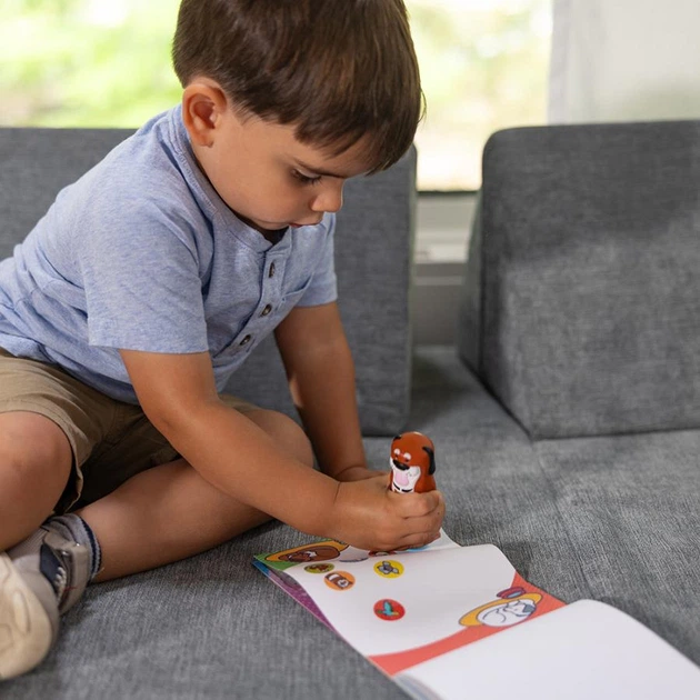 Набір з блокноту та штампу з наліпками "Цуценя", Melissa & Doug. Sticker WOW, SM93205/6074891 8