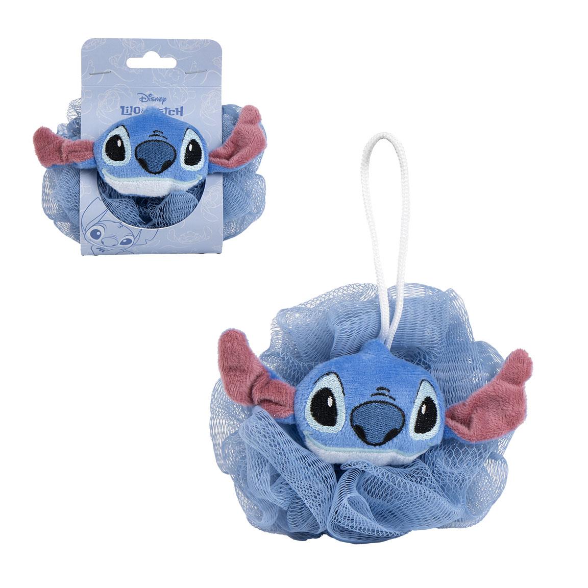 Губка для купания "Stitch", цвет синий, 2500003276