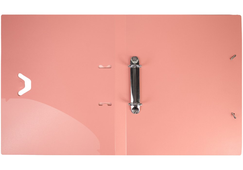 Папка-реєстратор на кільцях, А4, OPTIMA, "СМУГА", асорті, O35462 5